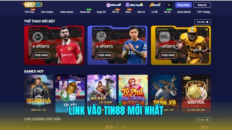 Cập nhập link vào Tin88 mới nhất chính thức năm 2025